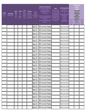 Reading Instructional Model Fidelity Form