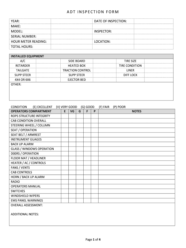 Volvo Truck Maintenance Checklist - Fill Online, Printable Within Daily Inspection Report Template