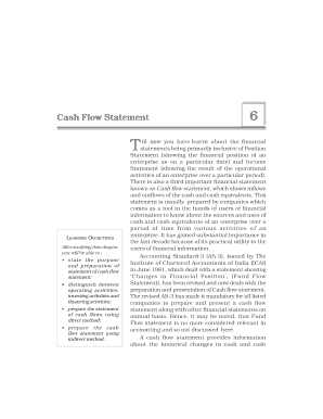 Cash Flow bStatementb - ncert - ncert nic