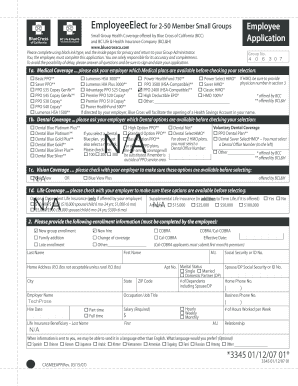 Employee Health Coverage Application