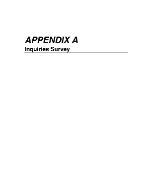 Canadian Inquiries Service Survey