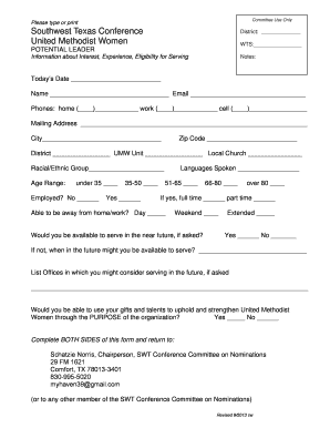 Form preview
