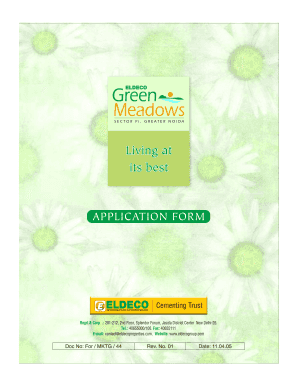 Residential Unit Allotment Application