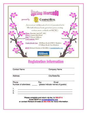 Event Registration Form