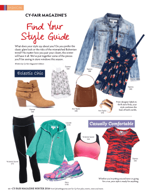 Cy-Fair Magazine Style Guide Quiz