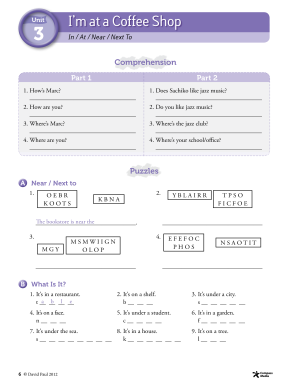 English Language Learning Worksheet