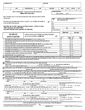 Washington Unemployment Insurance Claim Form
