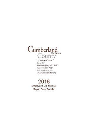 Pennsylvania Employer EIT and LST Quarterly Report