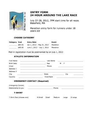 24 HOUR AROUND THE LAKE RACE - srr