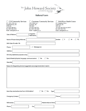 Referral Form