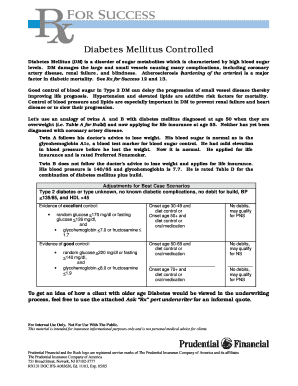 Diabetes Mellitus Controlled - Visionary Marketing Group