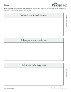 Prediction and Contraction Worksheets