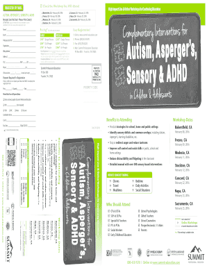 Workshop Registration Form