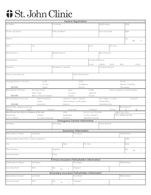 Patient Registration Form