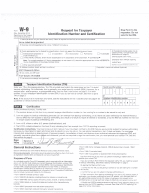 W-9 Form