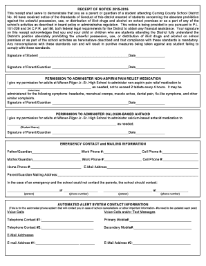 Nebraska School Activities Association Consent Form