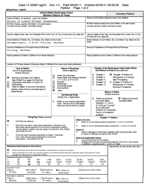 Financial fact sheet template - Case 11-33067-sgj15 Doc 1-4 Filed 050311 Entered 050311 09 bb