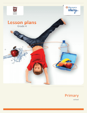 Grade 4 Physical Activity Lesson Plan