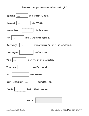 Deutsches Sprachübung