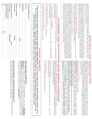 Auto Select Tire Protection Plan