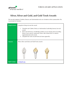 Torch Award Application