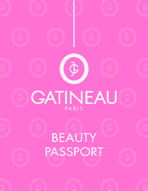 Gatineau Beauty Passport Form