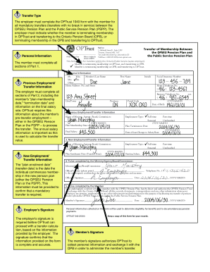 OPTrust 1040 Form