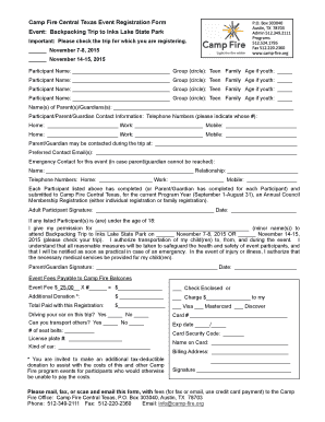 Event Registration Form Inks Lake - bcampb-bfirebborgb - camp-fire