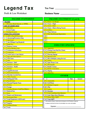 Profit &amp;amp;amp; Loss Worksheet 12-21-2018.xlsx