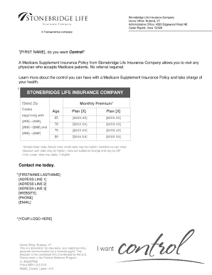 Medicare Supplement Insurance Policy