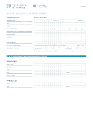 BFS Stage 2 and 3 Registration Form