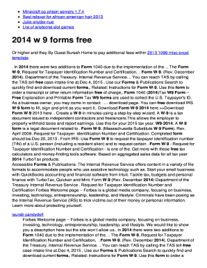 2014 bw 9b forms free