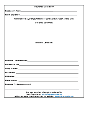 Fillable Online Insurance Card Form7pdf Fax Email Print ... Fillable Online Insurance Card Form7pdf Fax Email Print ...