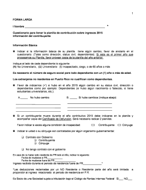 Forma Larga