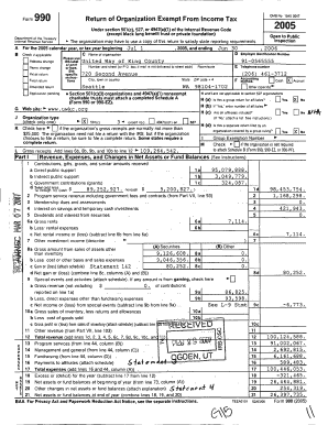 Form 990 2005
