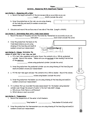 Science Lab Activity Worksheet