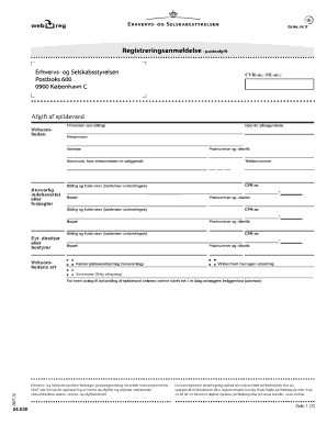 Wastewater Discharge Tax Registration Form