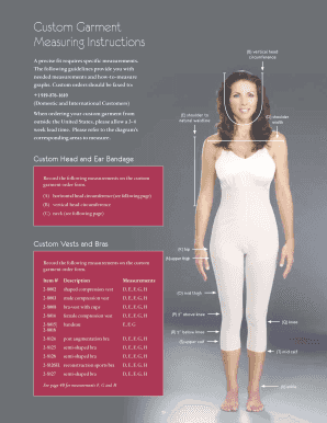 Custom Garment Order Form