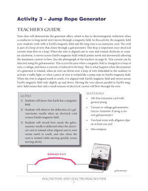 Jump Rope Generator Activity Guide