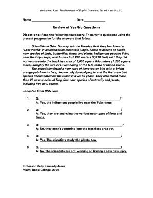 English Grammar Worksheet