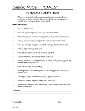 Workplace Safety Survey
