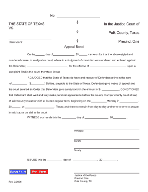 Texas Appeal Bond