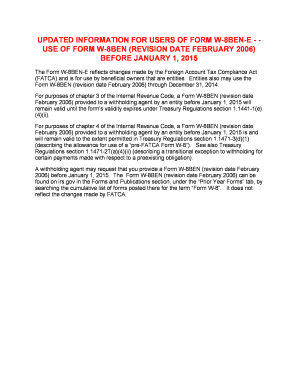 Form W-8BEN-E