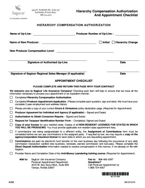 Sagicor Life Insurance Company Producer Appointment Forms