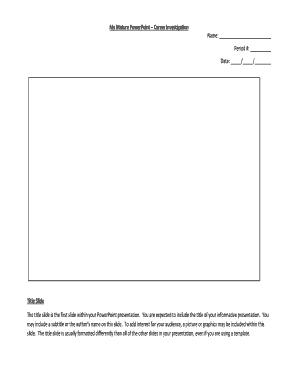 Career Investigation PowerPoint Template