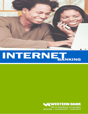 Western Bank Internet Banking Enrollment Form