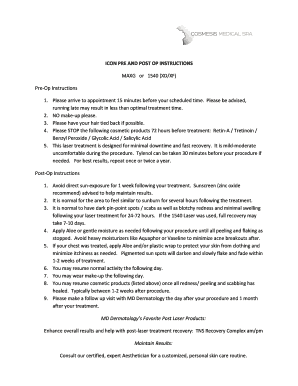 Laser Treatment Consent Form