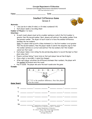 Fifth Grade Mathematics Unit 2