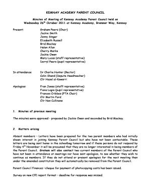 KEMNAY ACADEMY PARENT COUNCIL