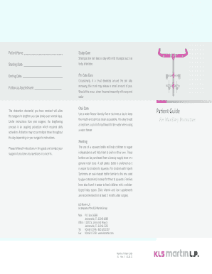 Maxillary Distraction Patient Guide